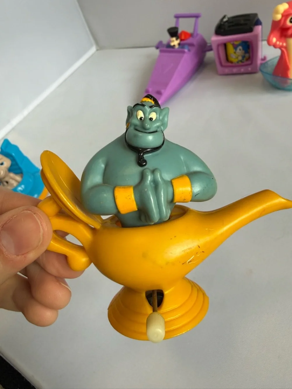 Vintage Lot of McDonalds Kids Happy Meal Toys Barbie CPK Aladdin ET Sonic + more - Picture 10 of 16